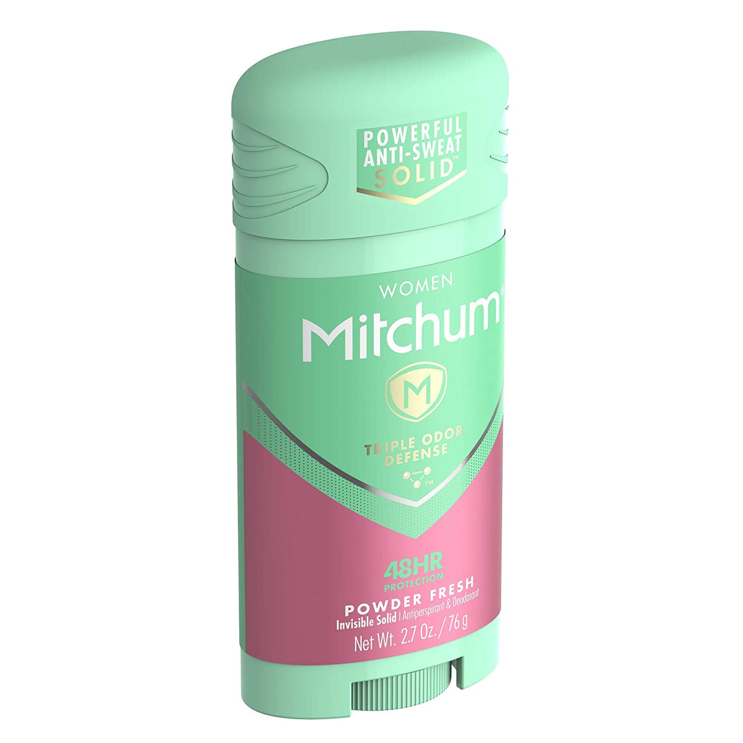Mitchum Women Stick Solid Antiperspirant Deodorant, Powder Fresh, 2.7 Ounce (Pack of 1) - Image 2